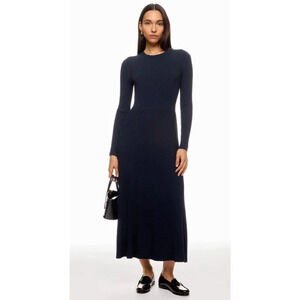 Ann Mashburn Addie Blue Midi Dress Size XS